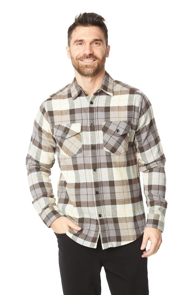 Men's Neutral Flannel