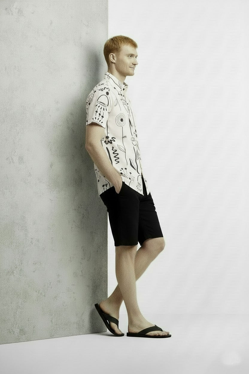 Men's Spring/Summer Cotton Button Down