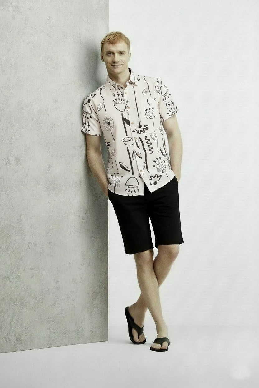 Men's Spring/Summer Cotton Button Down