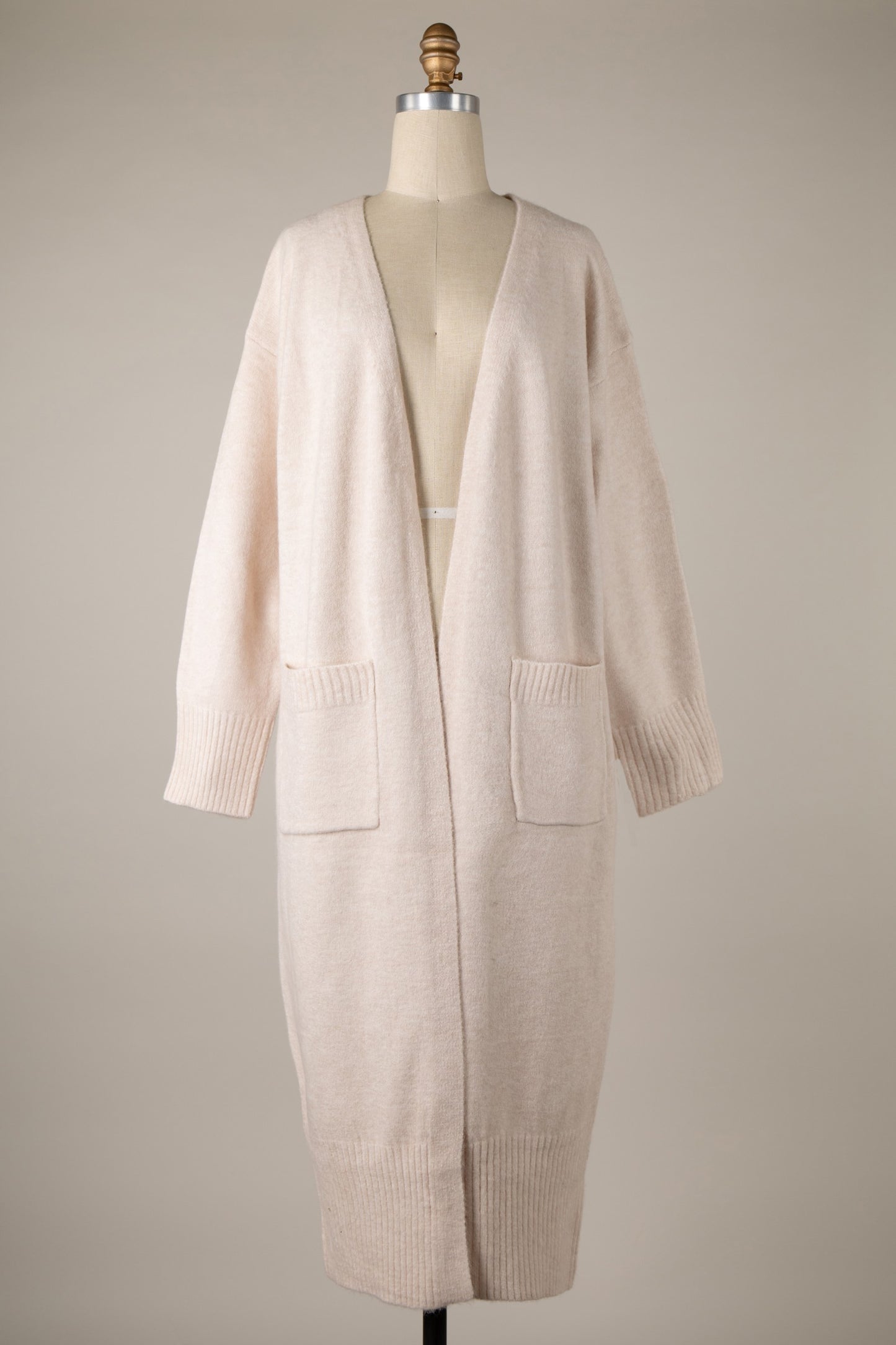 Smooth Long Soft Cardigan