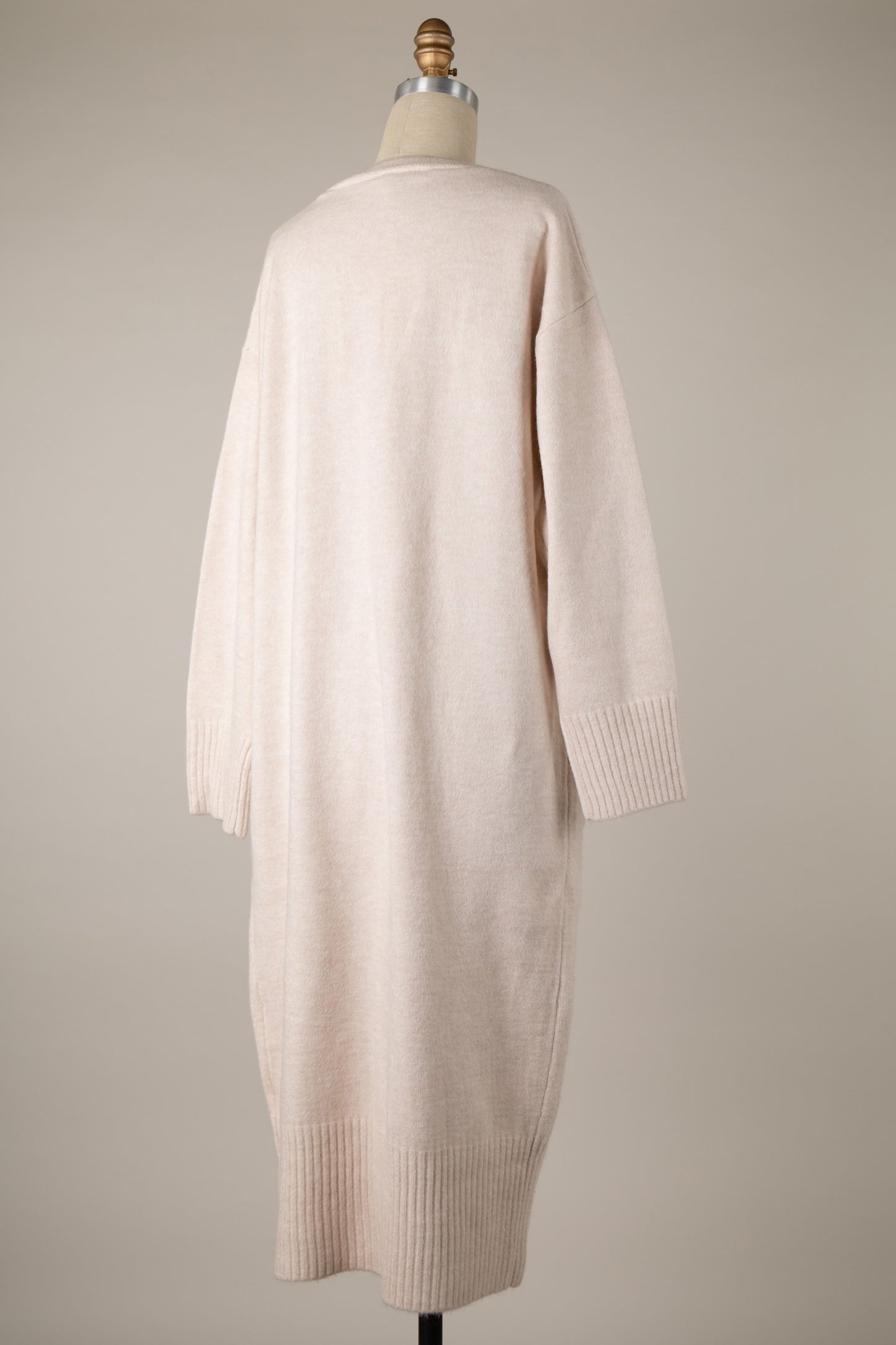 Smooth Long Soft Cardigan