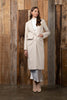 Notched Collar Longline Coat