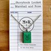 House Slytherin Book Locket