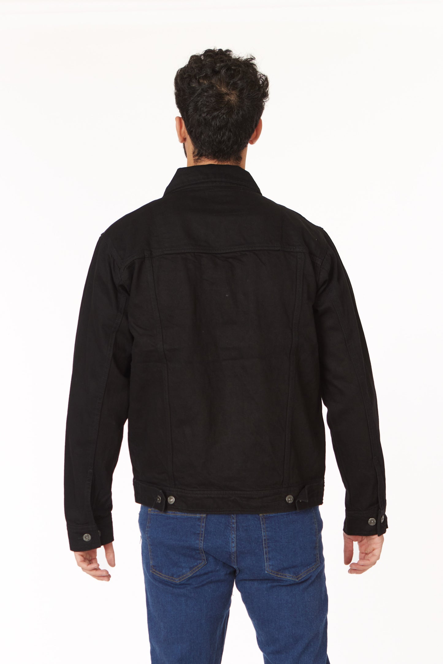 Men's Black Denim Jacket