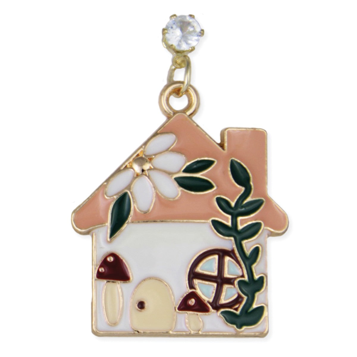 Spring Cottage Floral Post Earrings