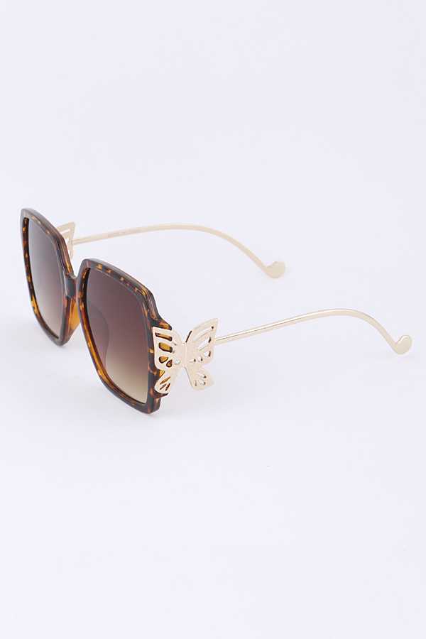 Butterfly Temple Oversize Sunglasses