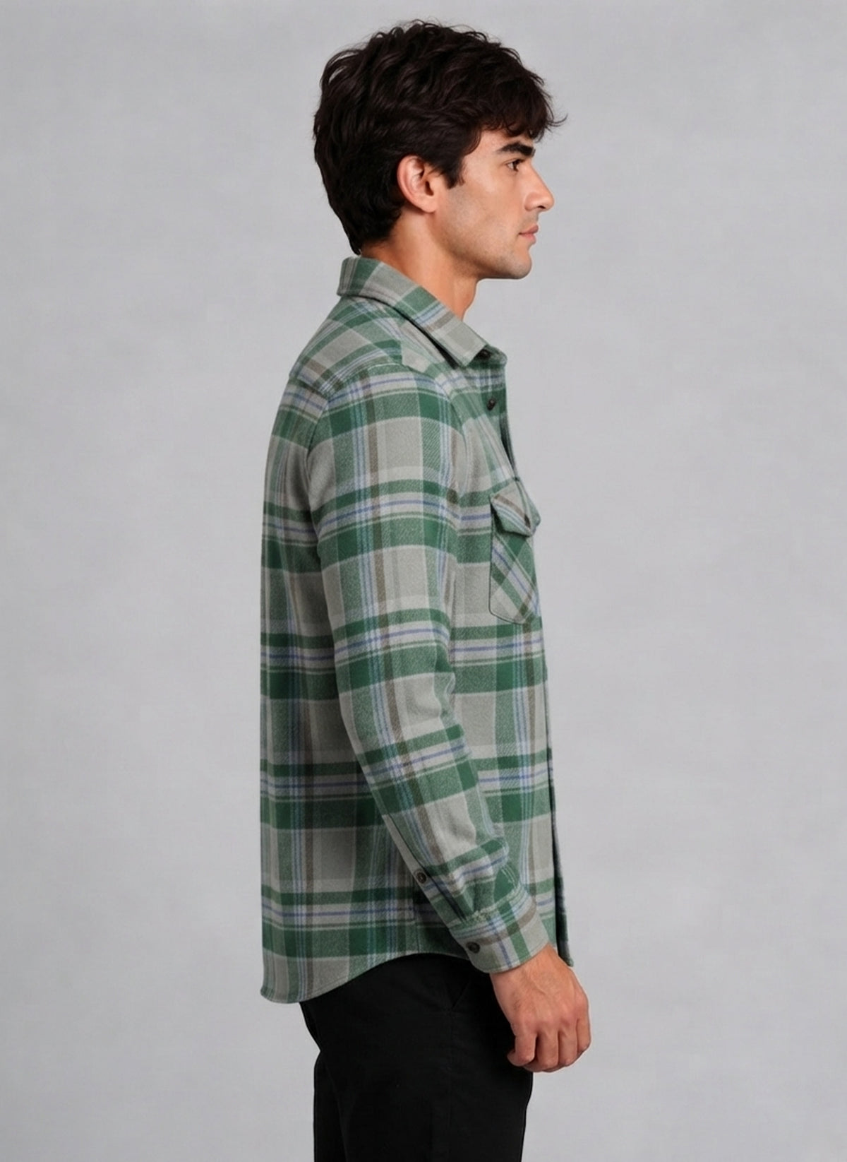 Buffalo Green Plaid Flannel
