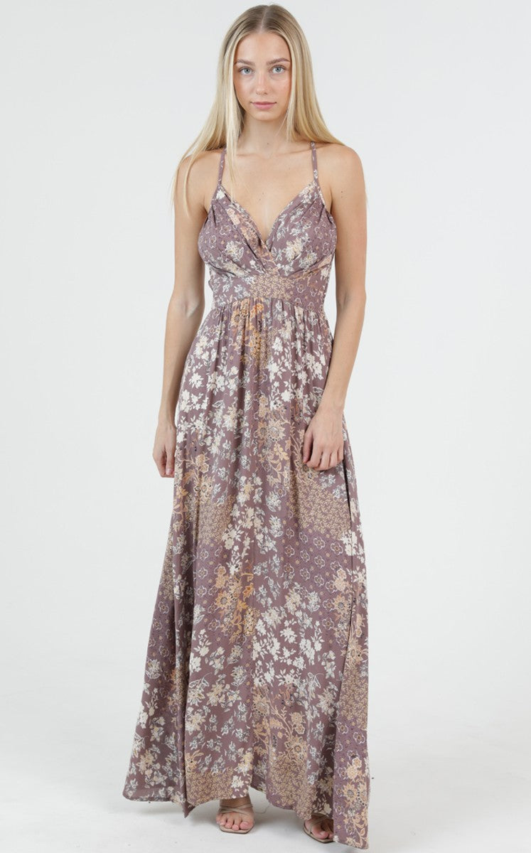 Boho Maxi Patchwork Dress