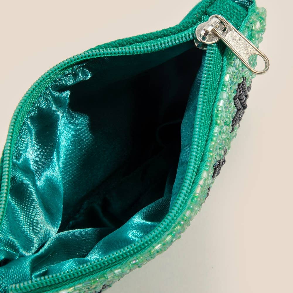 Brat Seed Beaded Coin Purse