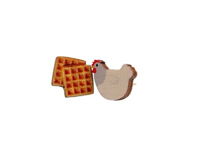 Wooden Stud Earrings