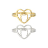 I Heart Cats Adjustable Ring