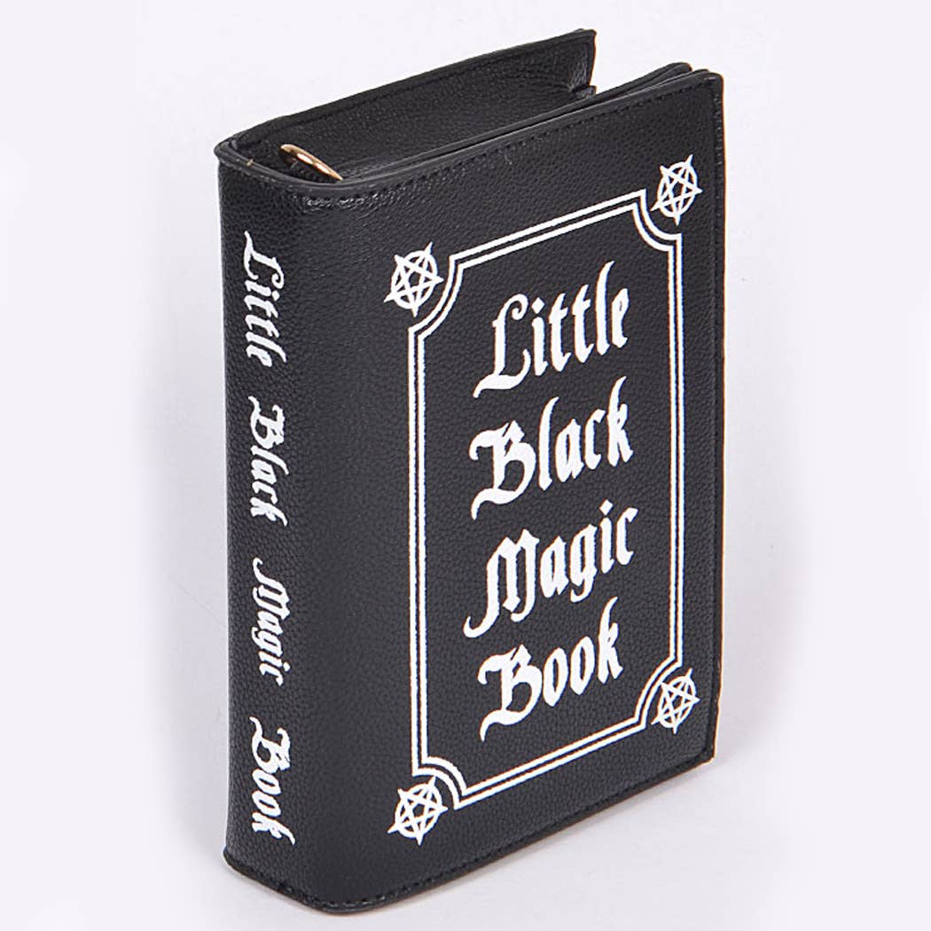 Little Black Magic Book Crossbody