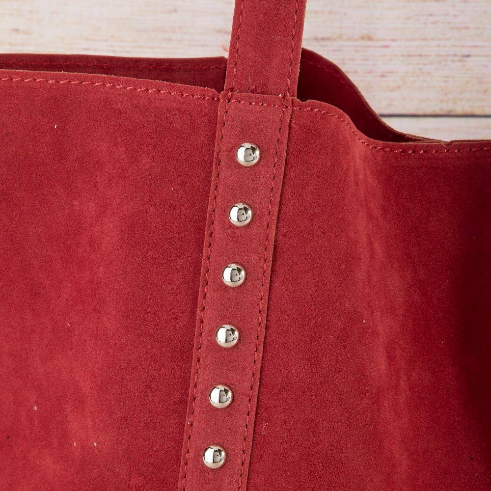 Large Studded Tote Bag