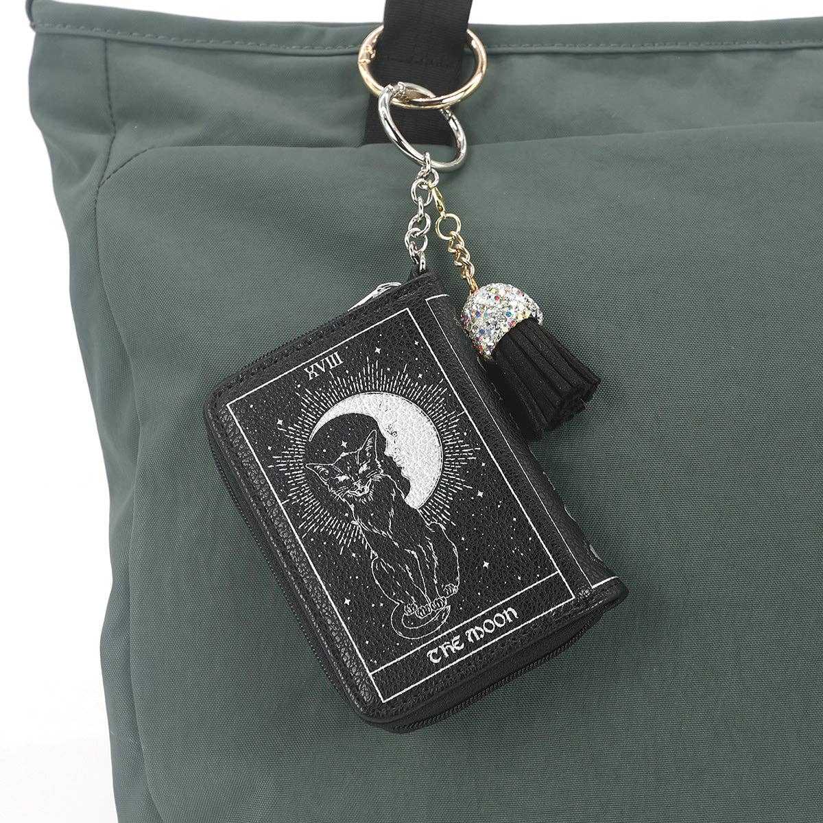 Tarot Card Book Charm Coin Purse