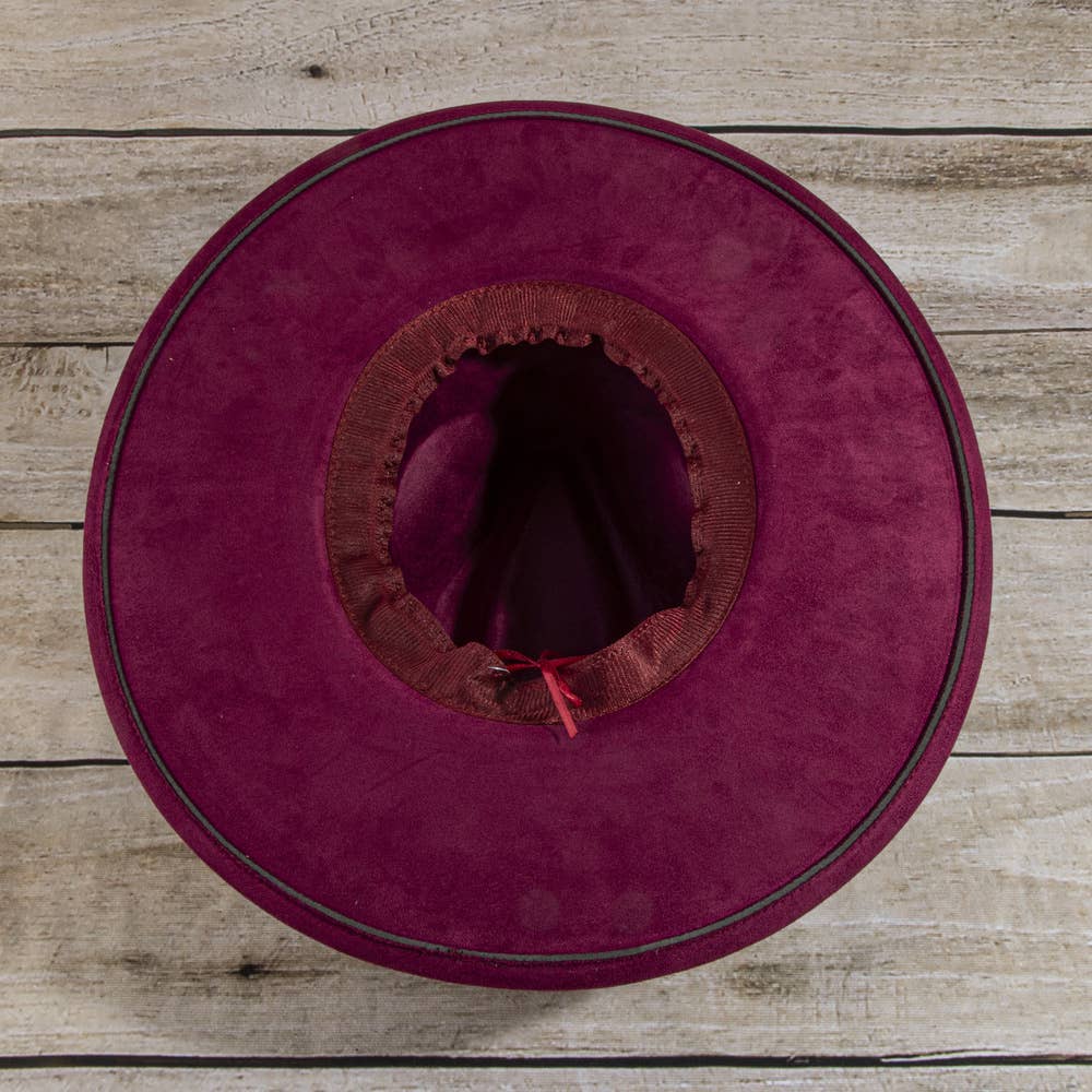 Semi Precious Stone Chain Band Fedora