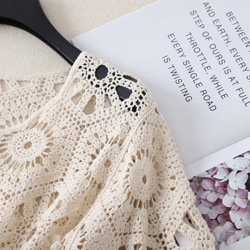 Crochet Hollow Out Top