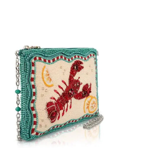 Crack Me Up Hand Beaded Crossbody