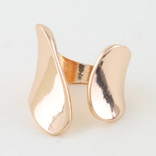 Abstract Open Wrapped Ring