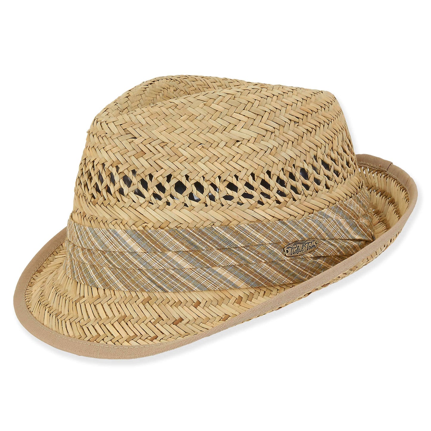 Natural Rush Straw Fedora