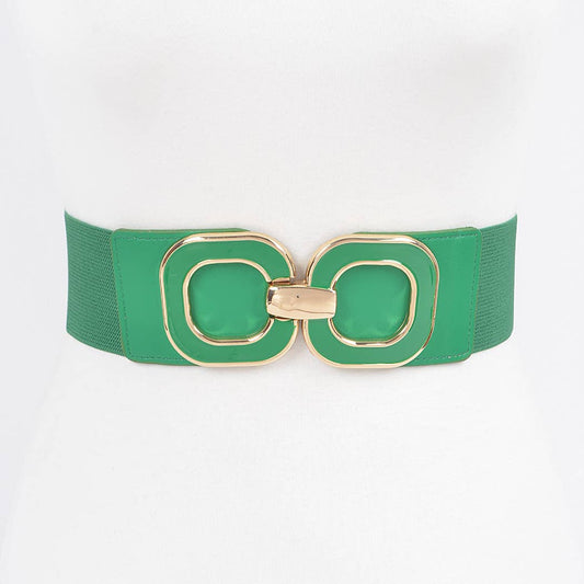 Green Gold Elastic Belt