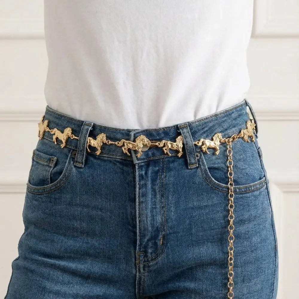 Horse Chain Belt