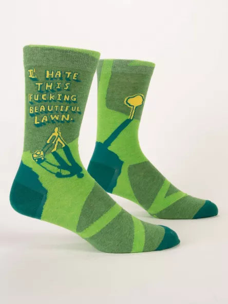 Beautiful Lawn Men's Crew Socks