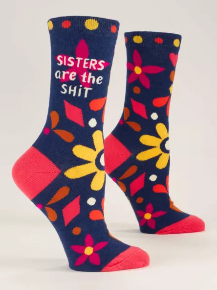 Blue Q Sisters Crew Socks