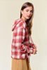 Lightweight Pullover Flannel Hoodie