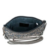 Night Light, Pewter Mini Crossbody Handbag