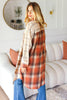 Oversized Plaid Flannel Shacket