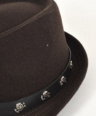 Skull Crossbones Fedora