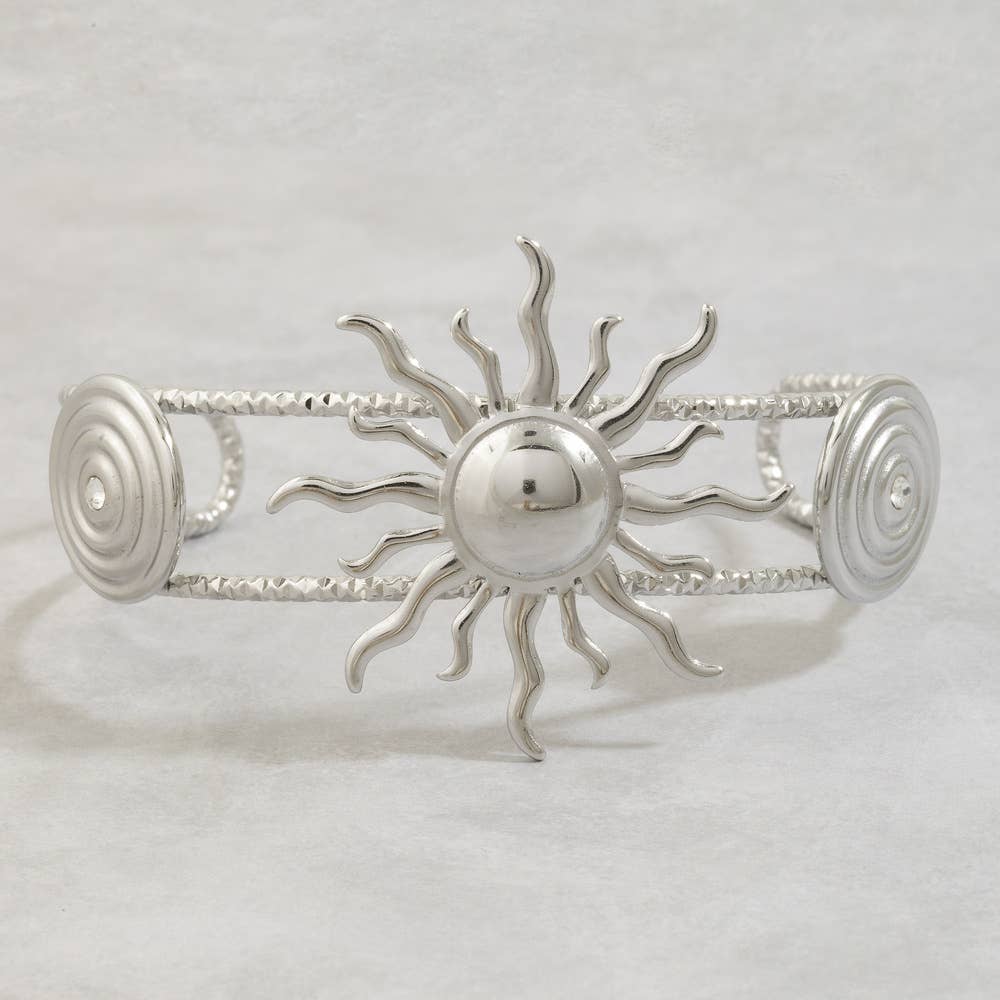 Celestial Sun Cuff Bracelet