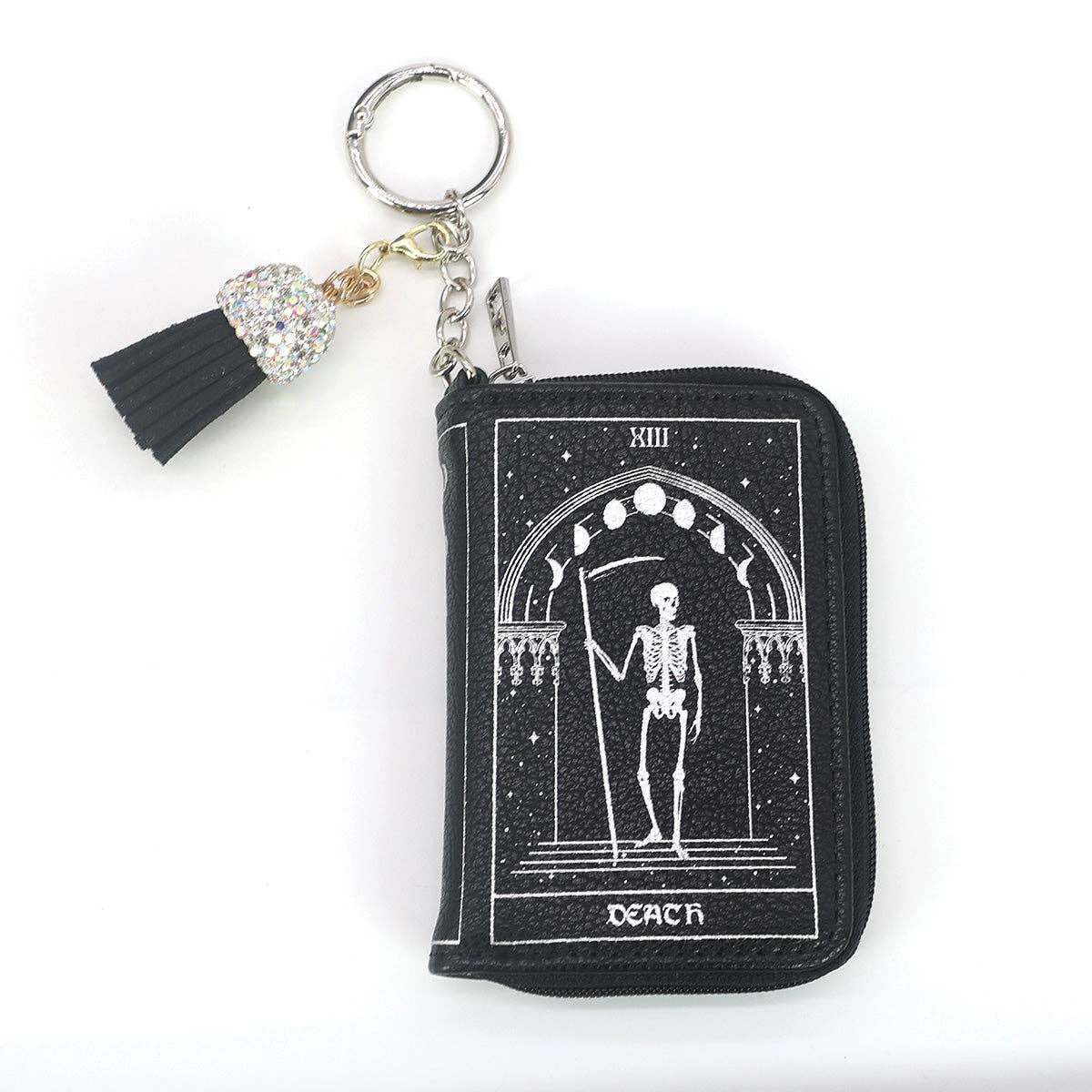Tarot Card Book Charm Coin Purse