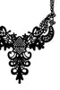 Elegant Filigree Cutout Statement Necklace