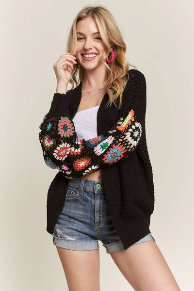 Crochet Knit Cardigan