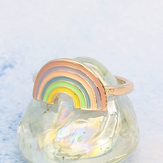 Pastel Rainbow Ring