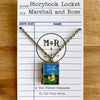 Book Locket Nancy Drew - Secret of the Old Clock