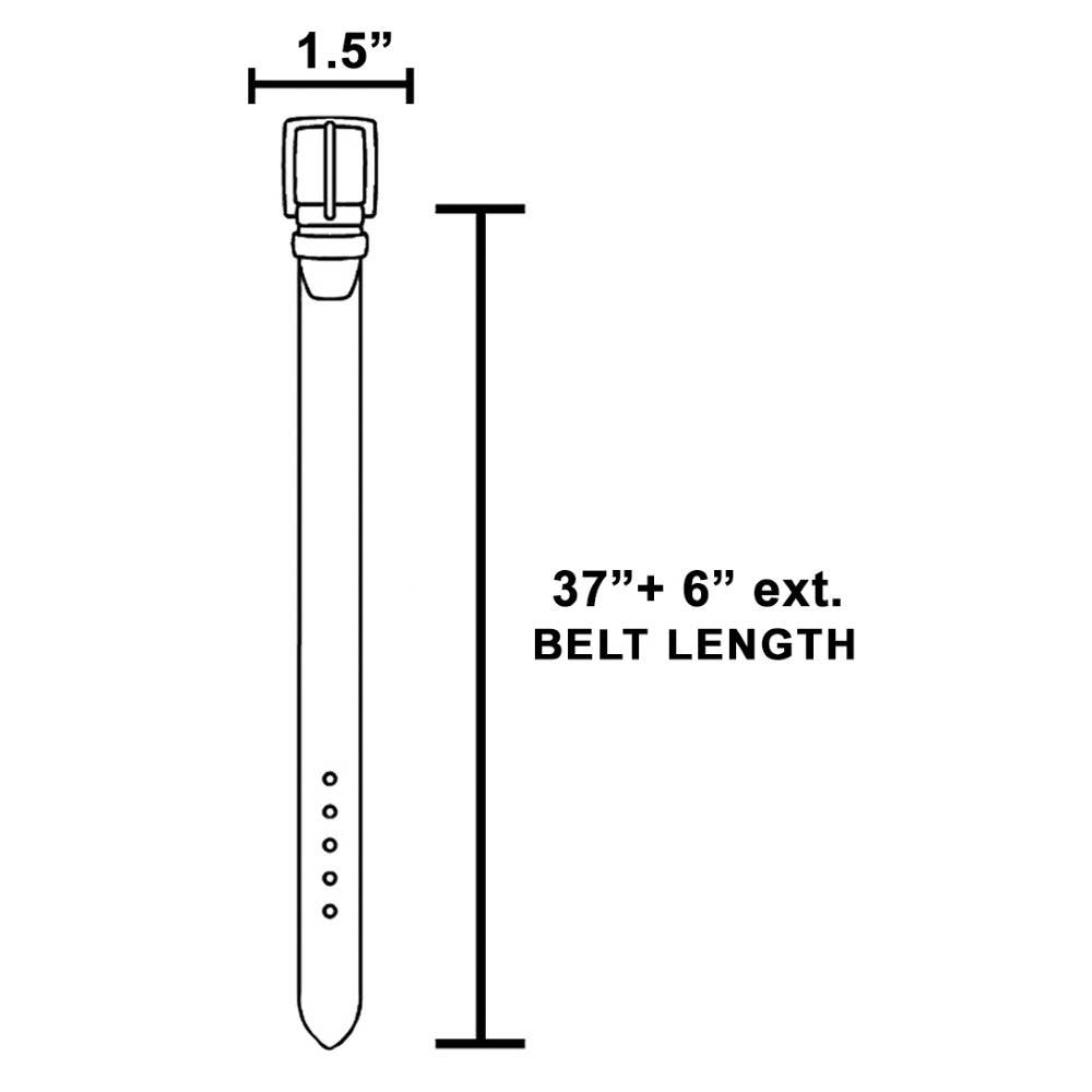Stone Daisy Concho Chain Belt