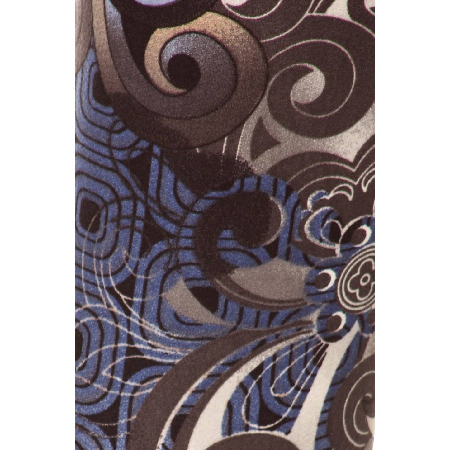 Abstract Print High Waist Leggings