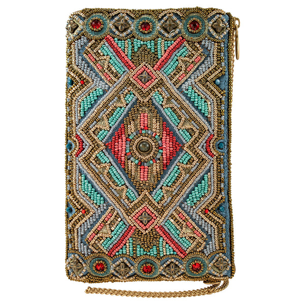 Southwestern Hand Beaded Crossbody