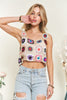 Crochet Knit Crop Top