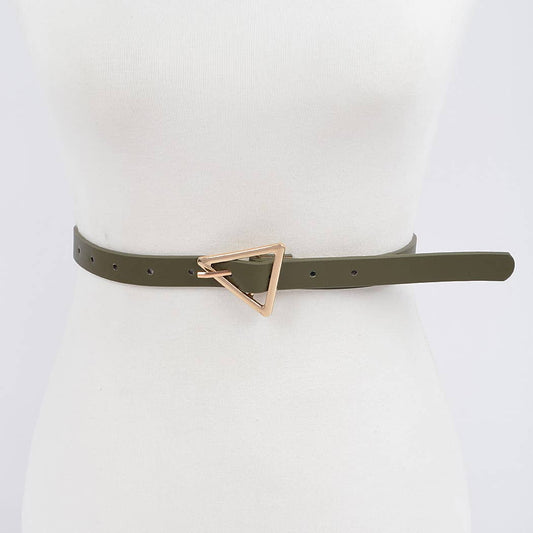 Triangle Buckle Belt