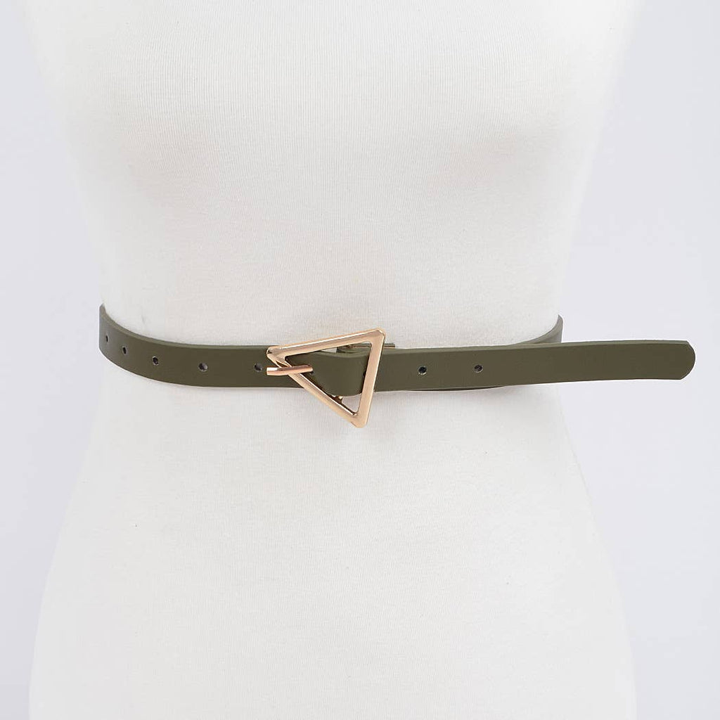 Triangle Buckle Belt