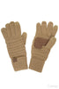 C.C Knitted Touch Screen Compatible Gloves