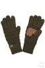 C.C Knitted Touch Screen Compatible Gloves