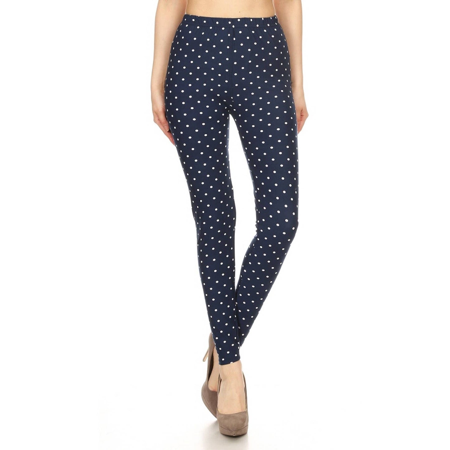 Polka Dot Print Leggings