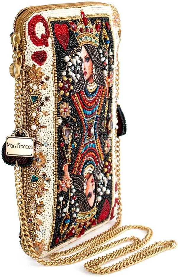 The Queen Hand Beaded Crossbody