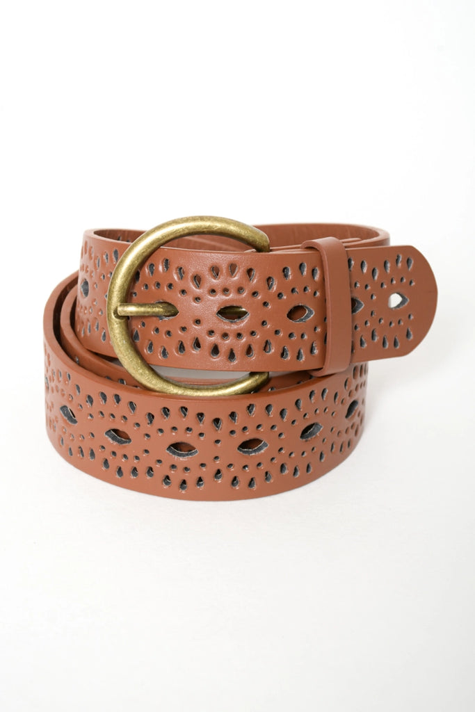 Bohemian Eyelet Belt