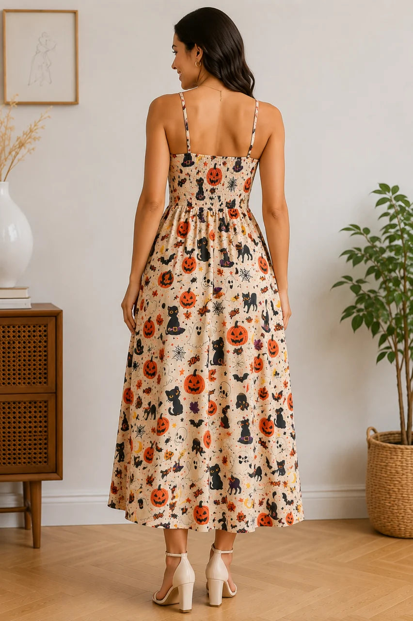 Halloween Cami Maxi Dress