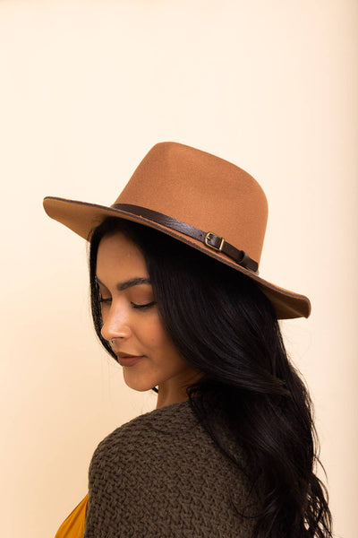 Pinched Front Western Style Hat